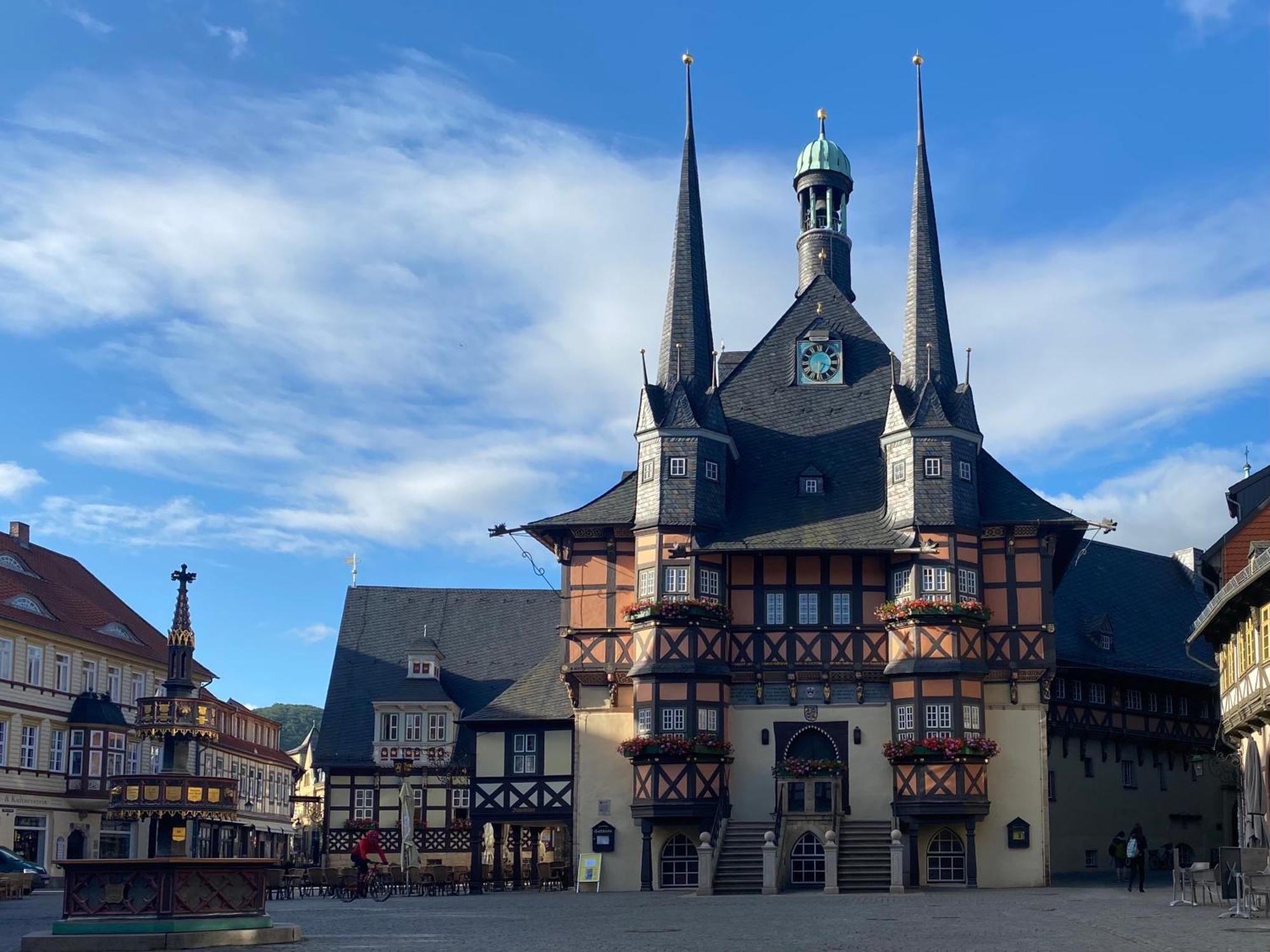 Harztraeume No1 # Parkplatz # Altstadt # Brockenbahn Wernigerode Dış mekan fotoğraf